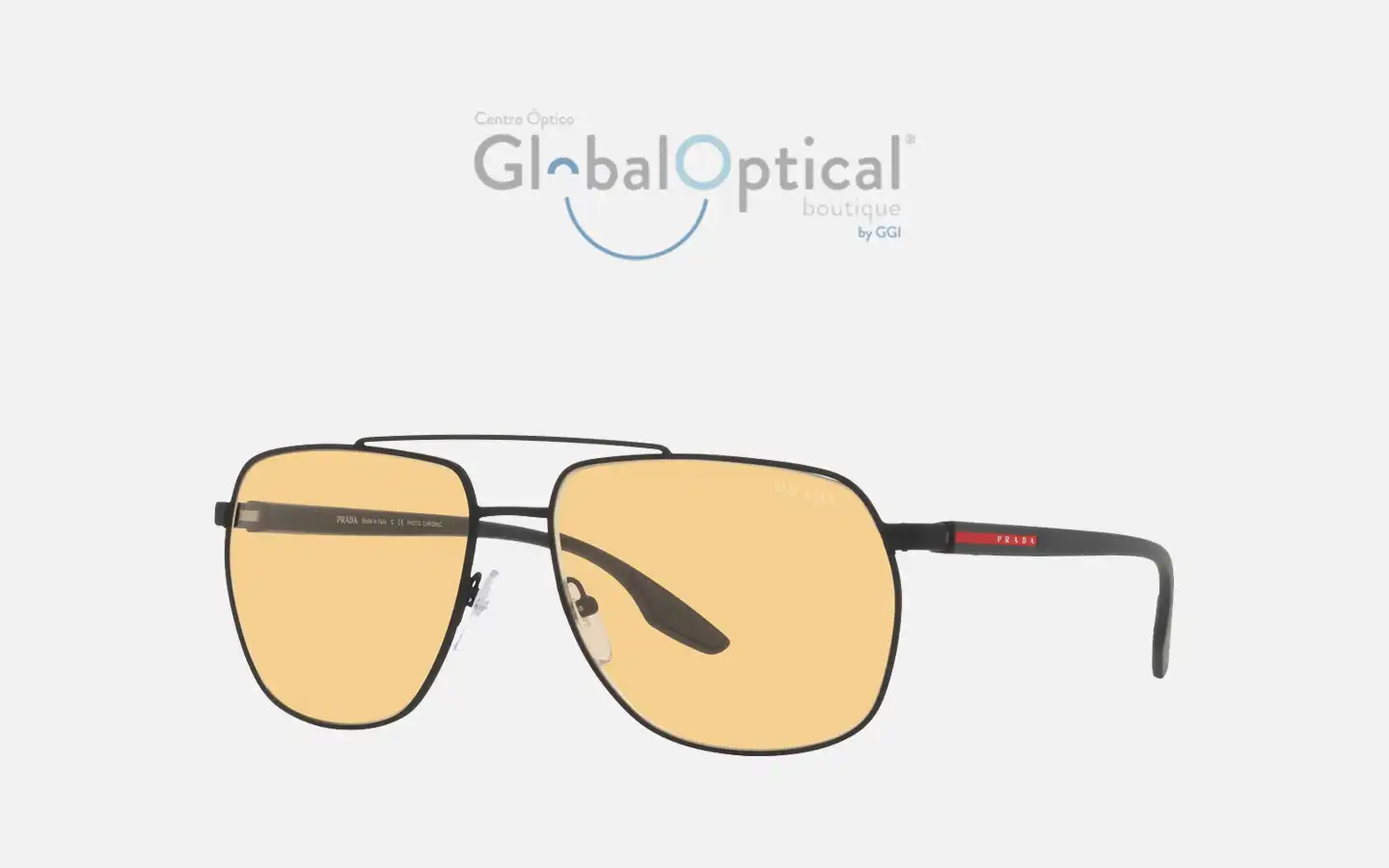 PS55VSDG001S62 lentes para el sol Prada Linea Rossa PS55VSDG001S62 - Global Optical Boutique